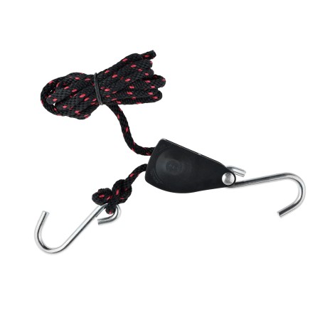 CORDON À CLIQUET AVEC CROCHETS - 1/8"