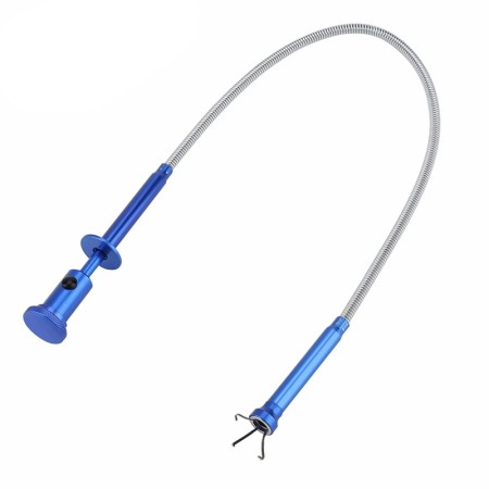 PINCE MAGNÉTIQUE FLEXIBLE À QUATRE CROCHETS AVEC LUMIÈRE LED DE 60 cm.