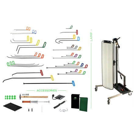 KIT DSP PRO EN ARGENT (AVEC OPTION LAMPE) - 54 pièces