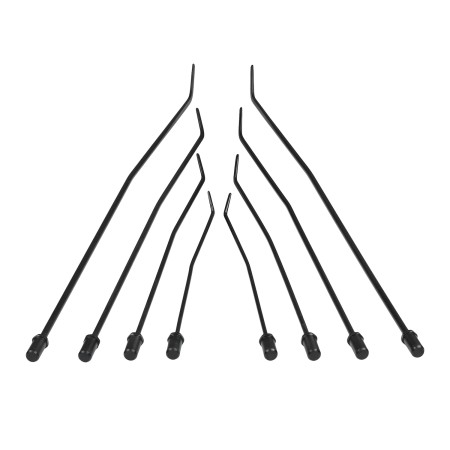 ENSEMBLE D'OUTILS  À CLIQUET TRIPLE COURBE RTB-S8