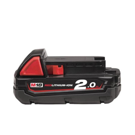 BATTERIE MILWAUKEE 18V, 2.0Ah M18B2