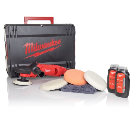 ENSEMBLE POLISSEUSE MILWAUKEE AP14-2 200E