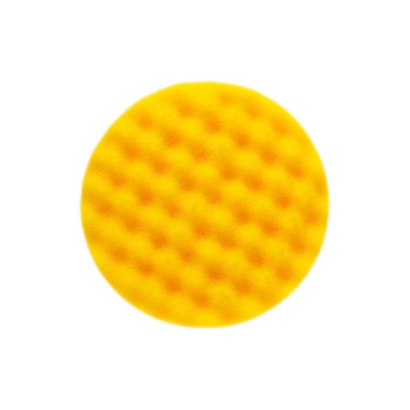 DISQUE DE POLISSAGE MIRKA GOLDEN FINISH JAUNE WAFFLE 155x25mm