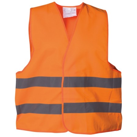 GILET HAUTE VISIBILITÉ ORANGE LYNX+