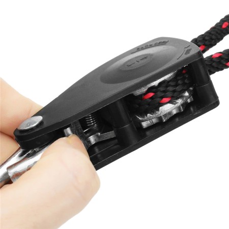 Corde à cliquet avec crochets - 1/4"