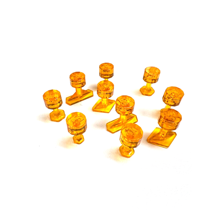 TABS DE COLLE PRISM MIX 10 pcs. / MAK MAYER