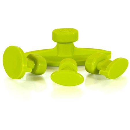 TABS DE COLLE GANG GREEN OVALES 12 pcs. / BLACK PLAGUE