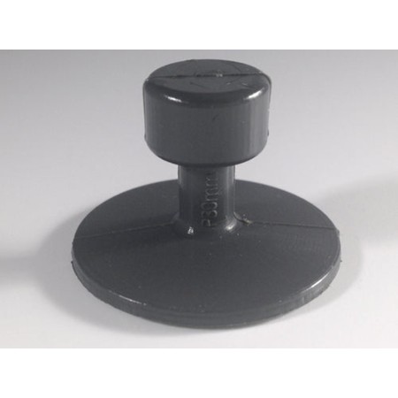 TABS DE COLLE GRIS LISSES 24 pcs. / BLACK PLAGUE