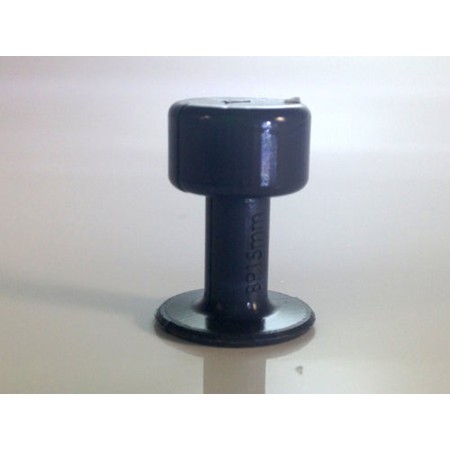 TABS DE COLLE GRIS LISSES 24 pcs. / BLACK PLAGUE