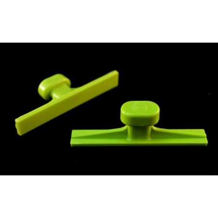 ONGLETS ADHÉSIFS GANG GREEN LISSES 32 pcs. / BLACK PLAGUE