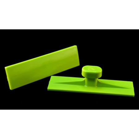 ONGLETS ADHÉSIFS GANG GREEN LISSES 32 pcs. / BLACK PLAGUE