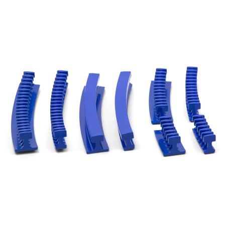 TABS DE COLLE KECO CENTIPEDE PAQUET VARIÉTÉ BLEU COURBÉ 8 pcs.