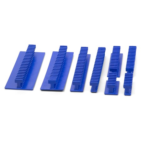 ONGLETS COLLE KЕCO CENTIPEDE PACK DE VARIÉTÉS CREUX FLEXIBLES BLEU 8 pcs.