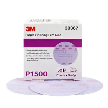 DISQUE ABRASIF 3M HOOKIT PURPLE 260L - 10 pièces.