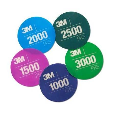 Feuille abrasive circulaire pour la suppression des défauts de peinture 3M