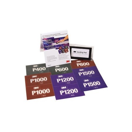 Feuille abrasive flexible 3M HOOKIT - 10 pcs.