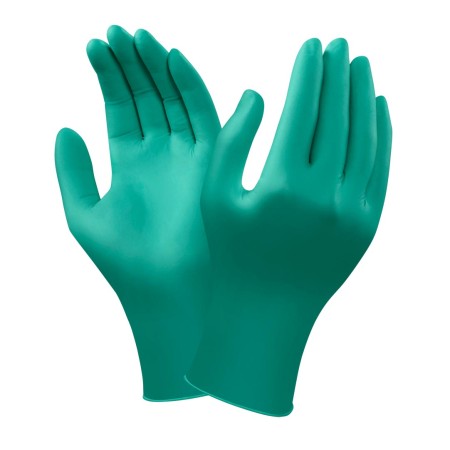 GANTS EN NITRILE HYPOALLERGÉNIQUES VERTS ANSELL TOUCH'N'TUFF