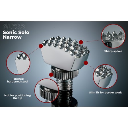 POINTE INTERCHANGEABLE GLEXO SONIC SHARP SOLO NARROW