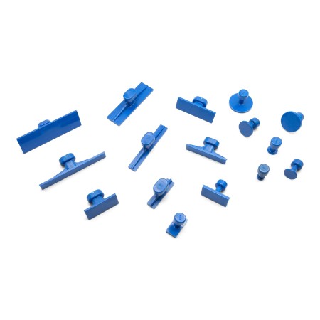 ONGLETS COLLES KECO PAQUET VARIÉ BLEU 16 pcs.