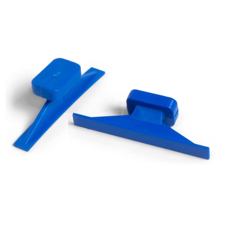 ONGLETS DE COLLE KECO DEAD CENTER BLEU DROITS ET COURBES 18 pièces.