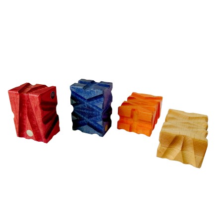 BLOC EN BOIS D'APPUI AVEC AIMANTS / VIP