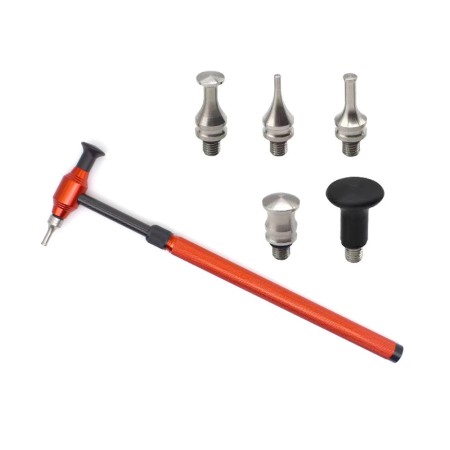 MARTEAU DE MÉLANGAGE TÉLESCOPIQUE EN CARBONE AVEC EMBOUTS