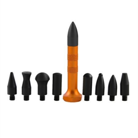 KNOCKDOWN MÉTALLIQUE AVEC EMBOUTS INTERCHANGEABLES