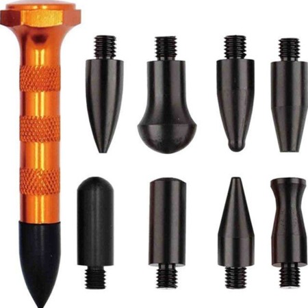 KNOCKDOWN MÉTALLIQUE AVEC EMBOUTS INTERCHANGEABLES