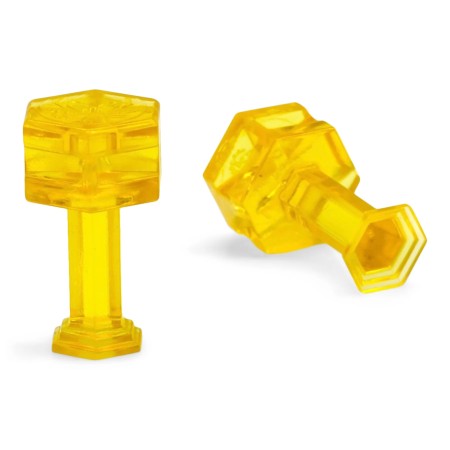 KECO DENT REAPER EMBASE ÉPAIS 9 mm TABOLES HEXAGONALES EN OR (5 Tab)