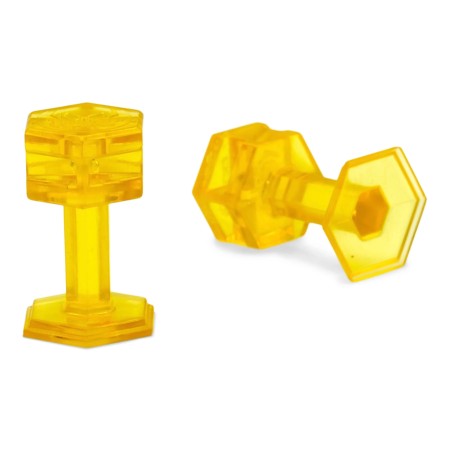 TABULES HEXAGONALES KECO DENT REAPER OR À MANCHES EPAISES 15 mm (5 Tablettes)