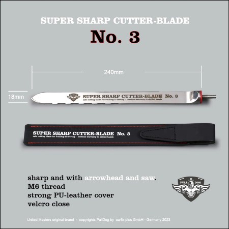 ENSEMBLE DE COUTEAUX PULLDOG - 5 pièces.