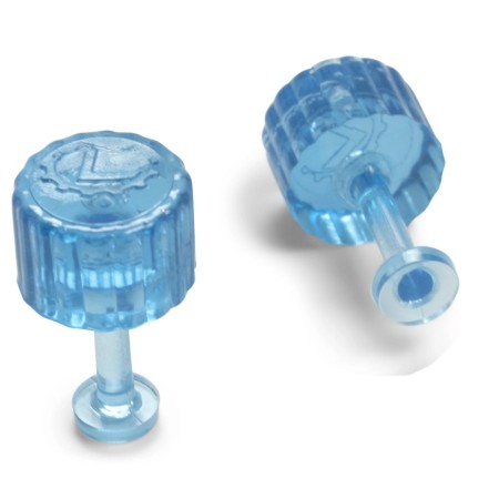 TABS DE COLLE KECO DEAD CENTER ICE ROUND FINISHING 6 mm. (10 pcs.)