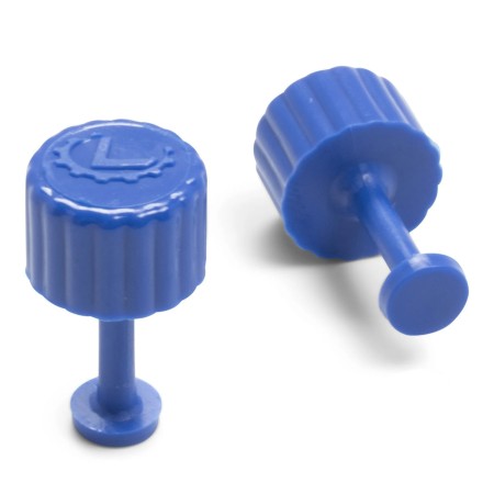 KECO DEAD CENTER 6 mm BLEU FINISHING ROND (10 Pièces)