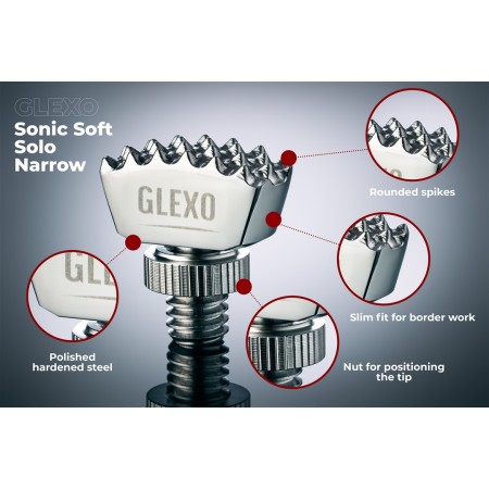 POINT INTERCHANGEABLE GLEXO SONIC SOFT SOLO NARROW