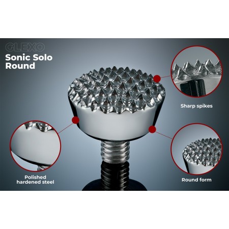 EMPLACEMENT D'ASTUCE INTERCHANGEABLE GLEXO SONIC SHARP SOLO ROUND