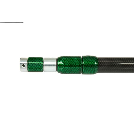 ROD TÉLESCOPIQUE EN CARBONE CR230 - DESIGN EN CARBONE VERT