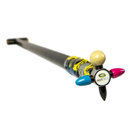 ROD TÉLESCOPIQUE EN CARBONE CR230 - DESIGN EN CARBONE VERT