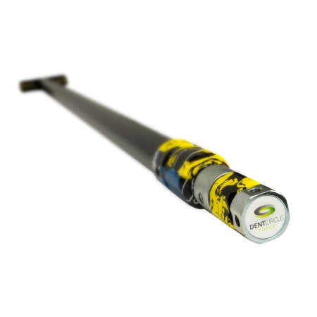 ROD TÉLESCOPIQUE EN CARBONE CR230 - DESIGN À ACCENTS JAUNES