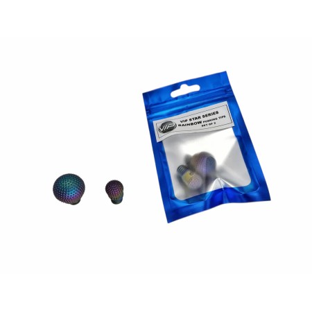 EMBOUTS INTERCHANGEABLES ARC-EN-CIEL POUR POUSSOIRS / SÉRIE ÉTOILE - VIP