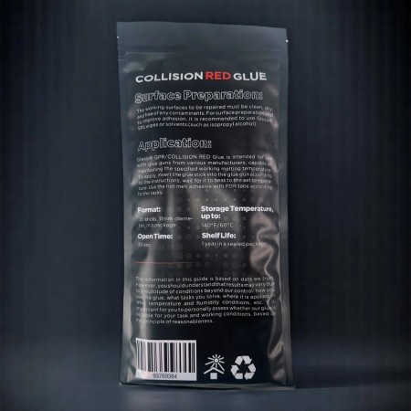 GLEXO GPR / COLLISION COLLE ROUGE 