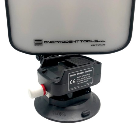 LAMPE MAKSMASTER М - G2 (6 LIGNES LED) POUR BATTERIE MAKITA / OUTILS DNEPRO DENT